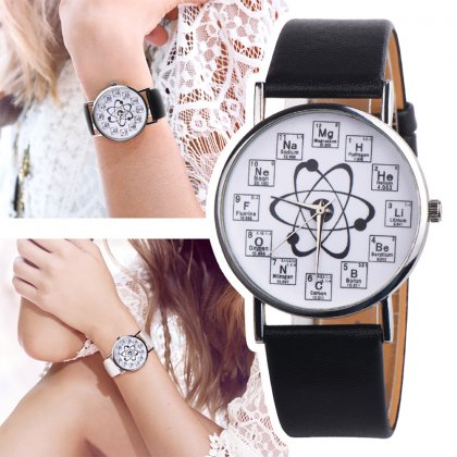 Chemical Element Marker Molecular Pattern Watch