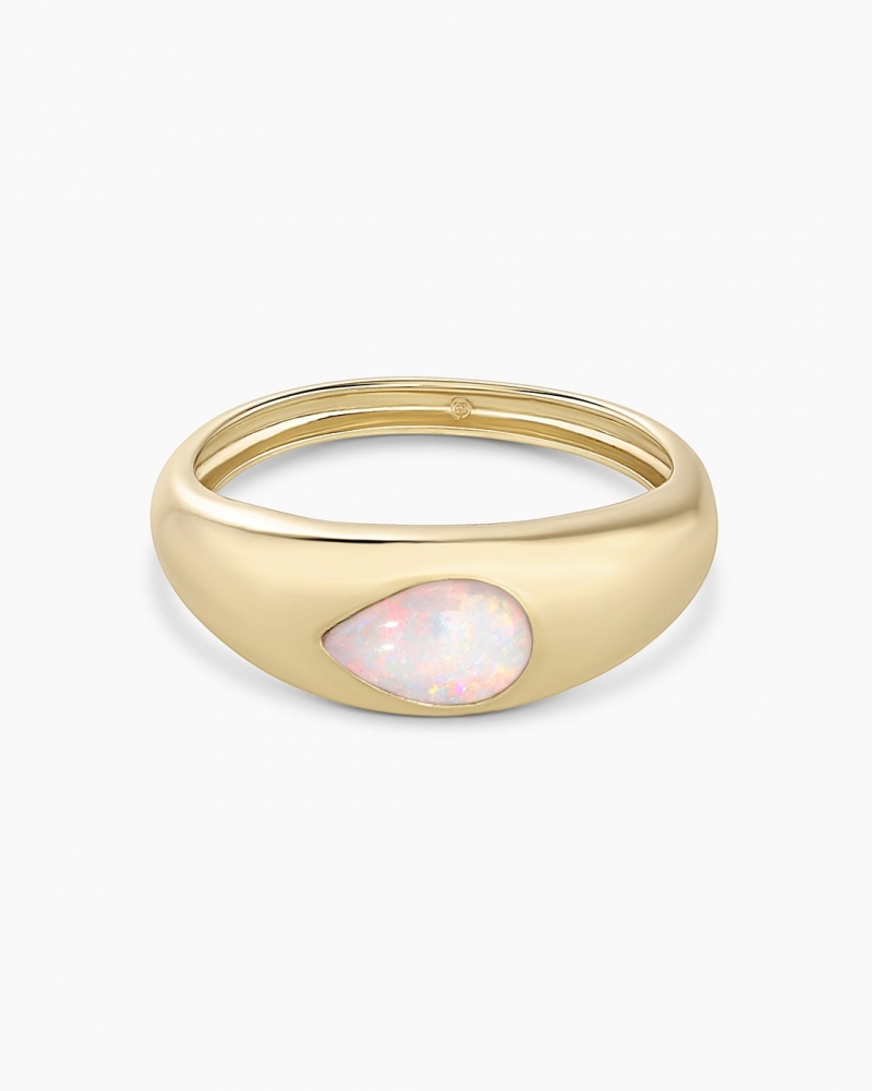 Gold Opal Lou Ring